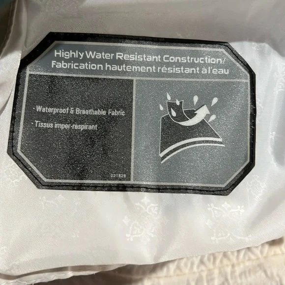 COLUMBIA SKI JACKET WOMEN'S MEDIUM W/ HOOD WHITE & GREEN - Picture 11 of 16